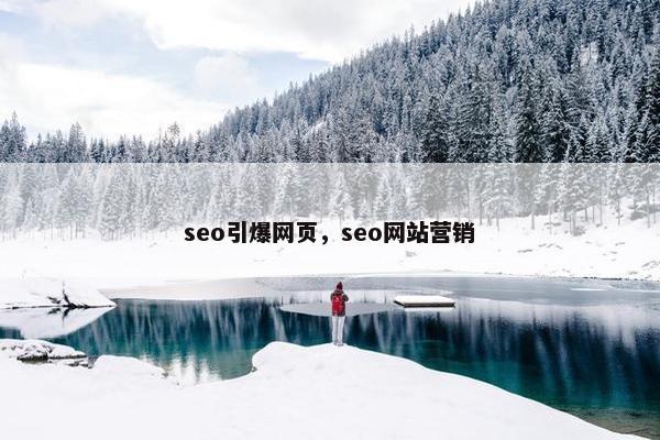 seo引爆网页，seo网站营销
