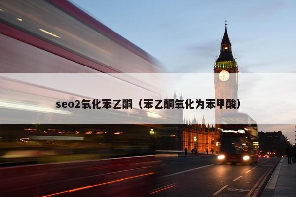 seo2氧化苯乙酮（苯乙酮氧化为苯甲酸）
