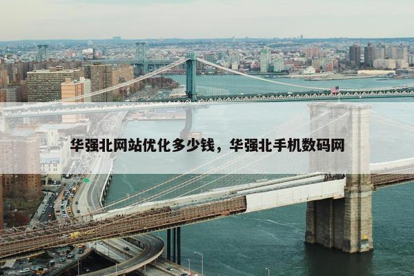 华强北网站优化多少钱，华强北手机数码网
