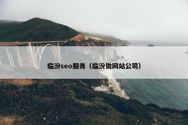 临汾seo服务（临汾做网站公司）