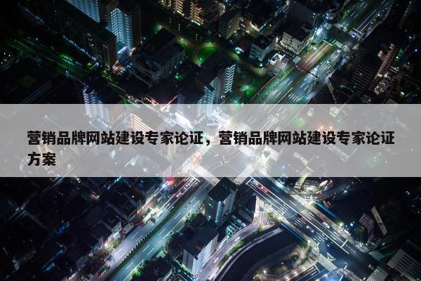 营销品牌网站建设专家论证，营销品牌网站建设专家论证方案