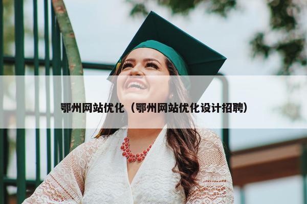 鄂州网站优化（鄂州网站优化设计招聘）