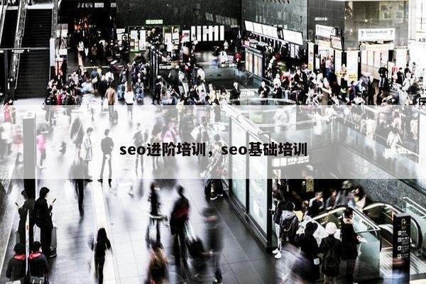 seo进阶培训，seo基础培训