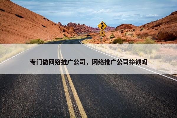 专门做网络推广公司，网络推广公司挣钱吗