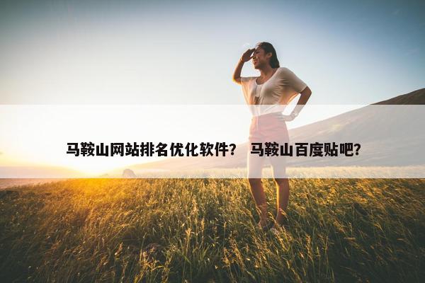 马鞍山网站排名优化软件？ 马鞍山百度贴吧？