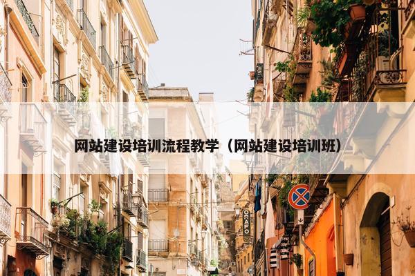 网站建设培训流程教学（网站建设培训班）