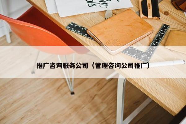 推广咨询服务公司（管理咨询公司推广）