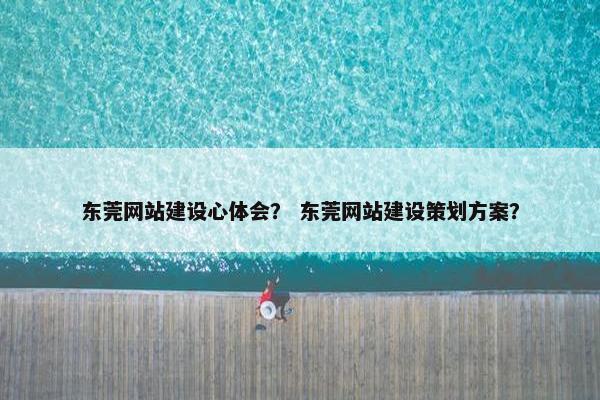 东莞网站建设心体会？ 东莞网站建设策划方案？