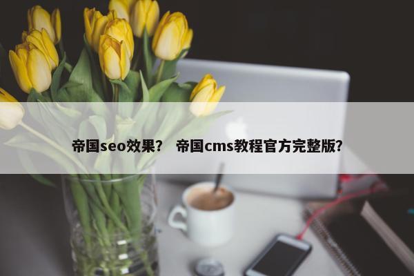 帝国seo效果？ 帝国cms教程官方完整版？