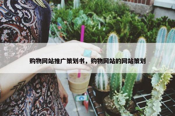购物网站推广策划书，购物网站的网站策划