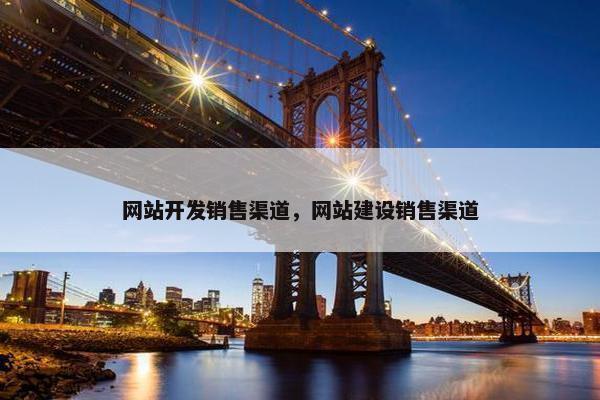 网站开发销售渠道，网站建设销售渠道