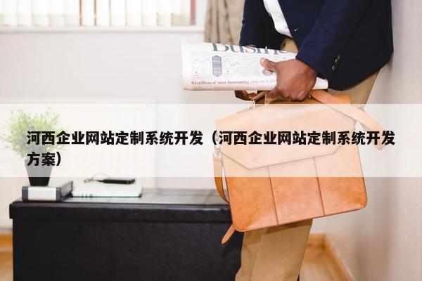 河西企业网站定制系统开发（河西企业网站定制系统开发方案）