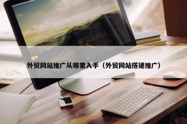 外贸网站推广从哪里入手（外贸网站搭建推广）