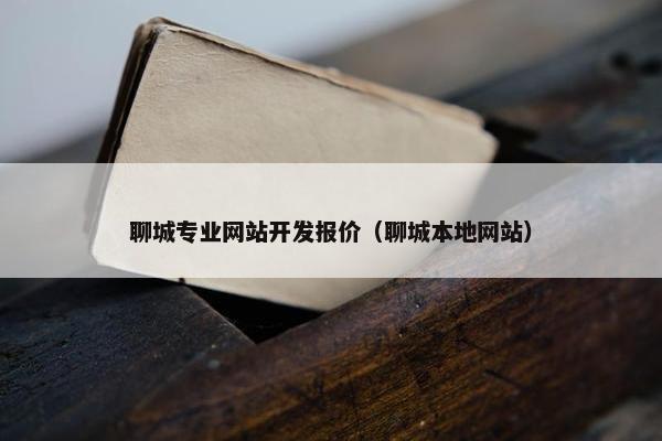聊城专业网站开发报价（聊城本地网站）