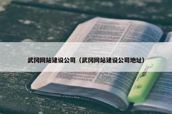 武冈网站建设公司（武冈网站建设公司地址）