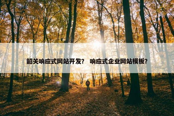 韶关响应式网站开发？ 响应式企业网站模板？