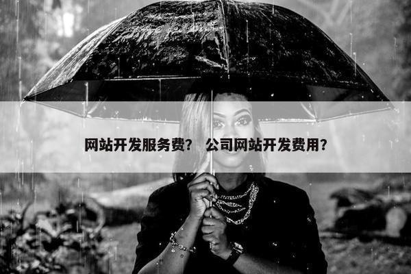 网站开发服务费？ 公司网站开发费用？