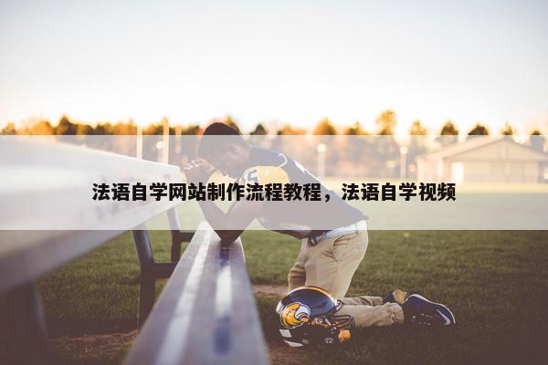 法语自学网站制作流程教程，法语自学视频