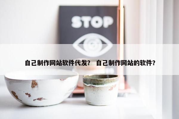 自己制作网站软件代发？ 自己制作网站的软件？