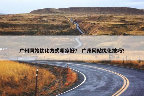 广州网站优化方式哪家好？ 广州网站优化技巧？