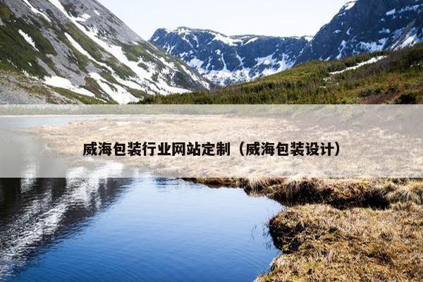 威海包装行业网站定制（威海包装设计）