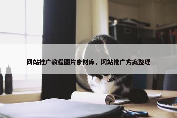 网站推广教程图片素材库，网站推广方案整理