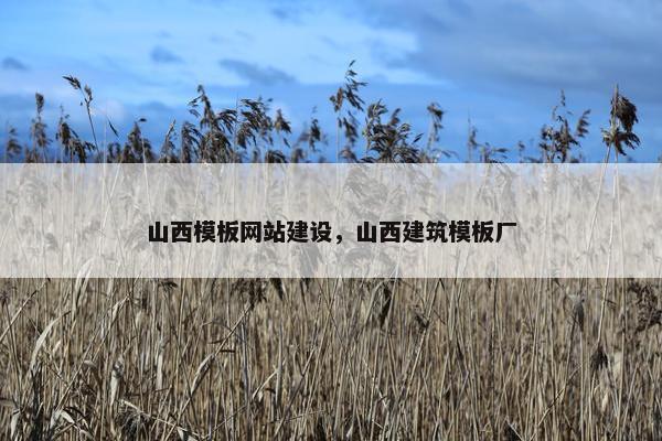 山西模板网站建设，山西建筑模板厂