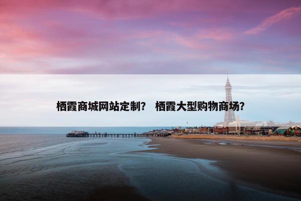 栖霞商城网站定制？ 栖霞大型购物商场？