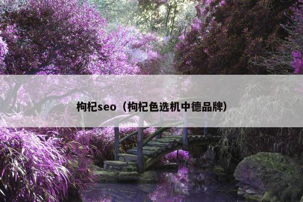 枸杞seo（枸杞色选机中德品牌）