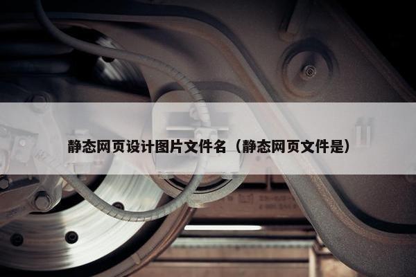 静态网页设计图片文件名（静态网页文件是）
