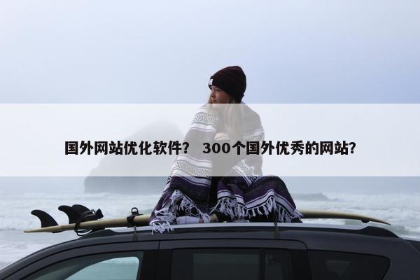 国外网站优化软件？ 300个国外优秀的网站？