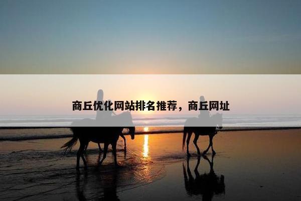 商丘优化网站排名推荐，商丘网址